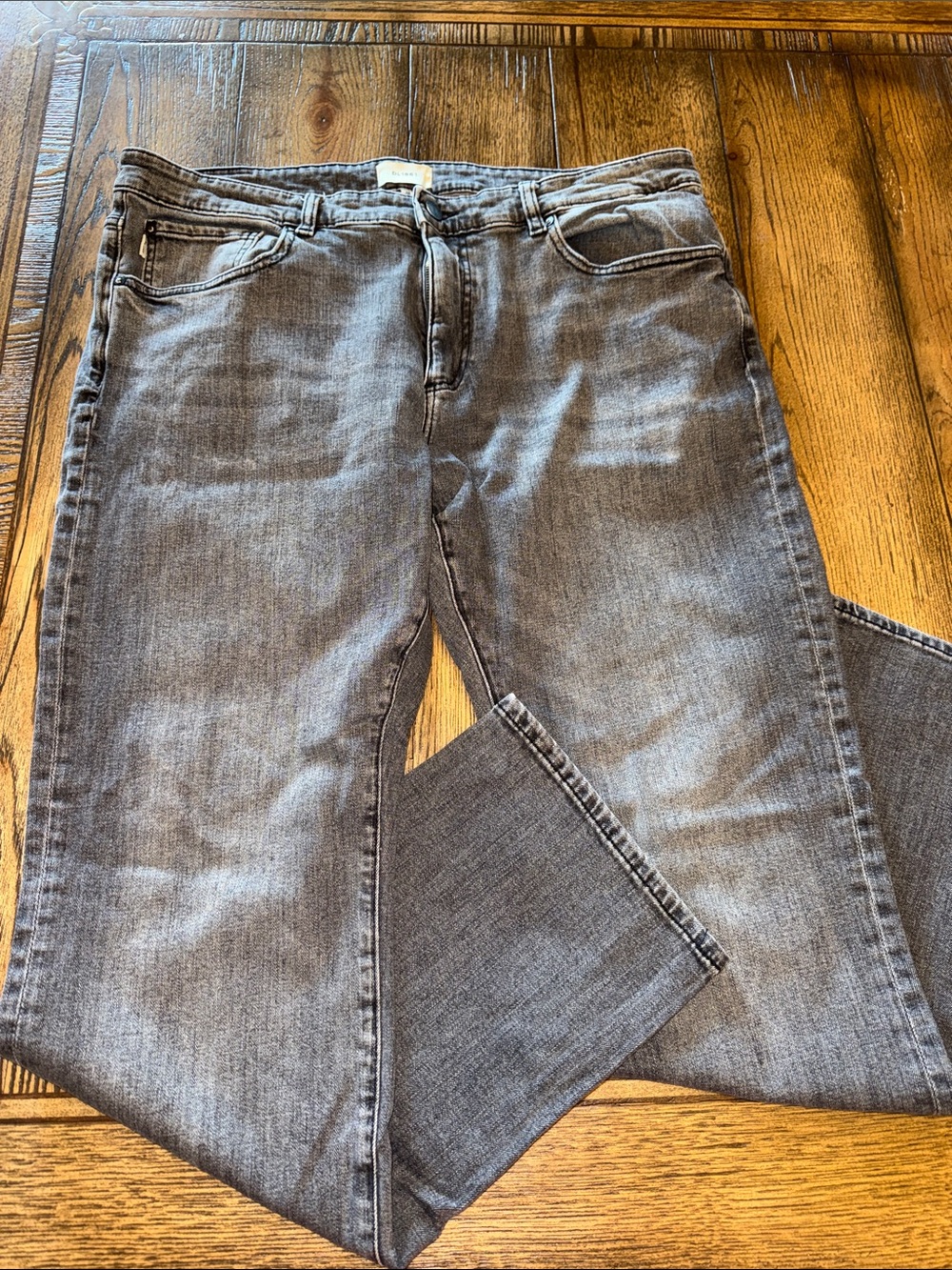 DL1961 Avery Relaxed Straight Men’s Relaxed Jeans in Dark Gray Wash